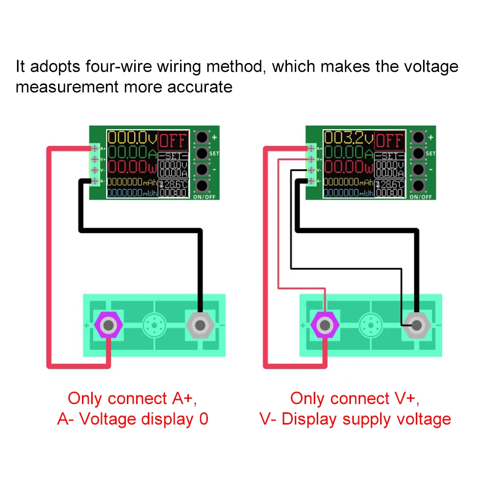 Lithium Battery Tester Electronic Load 4-wire Digital Analyzer US Plug Adjustable Testing Module 150W 20A DC