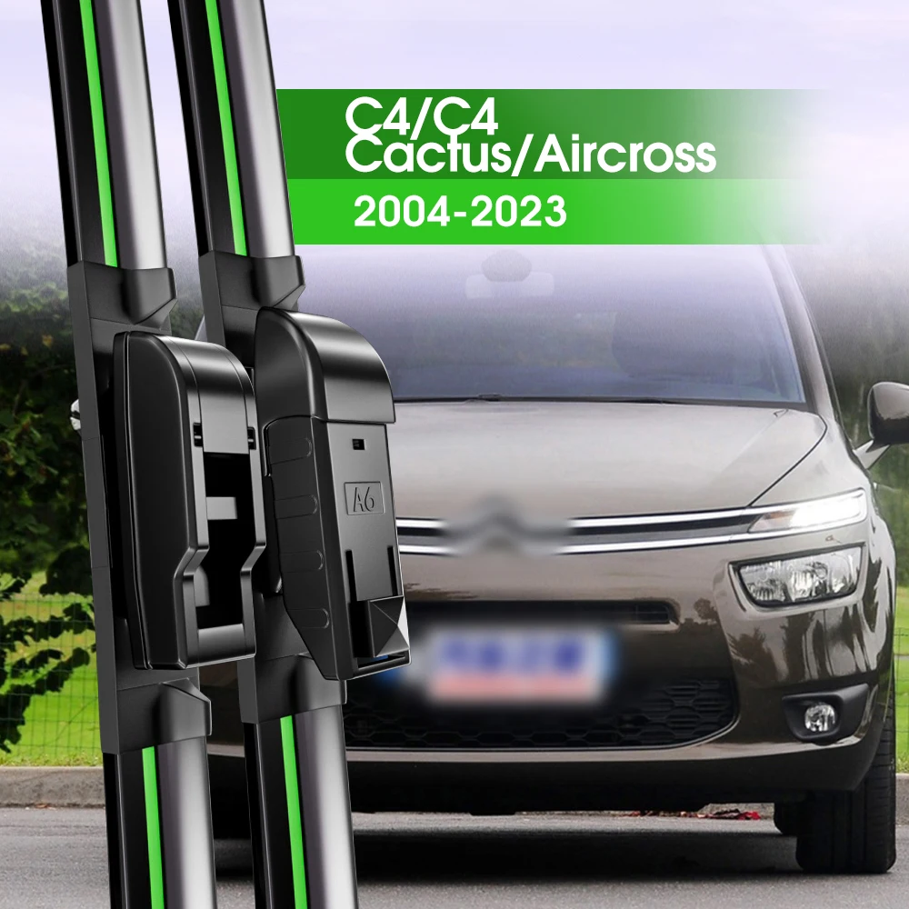 2pcsFrontWindshieldWiperBladesForCitroenC4C4CactusAircross