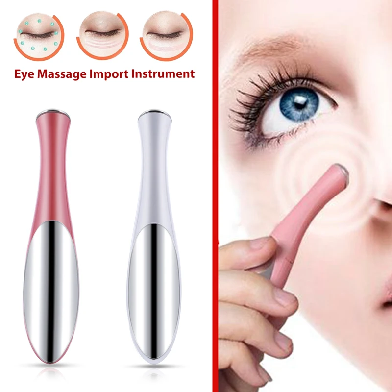 Eye Massager Mini Electric Anti-Ageing Wrinkle Dark Circle Pen Removal Rejuvenation Beauty Care Portable