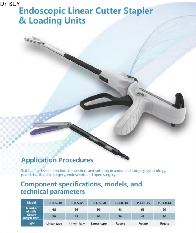 Linear cutting stapler handle