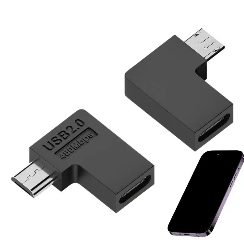 지지대 마이크 충전 데이터 변속기, 암에서 수 미니 USB 어댑터, USB 2.0