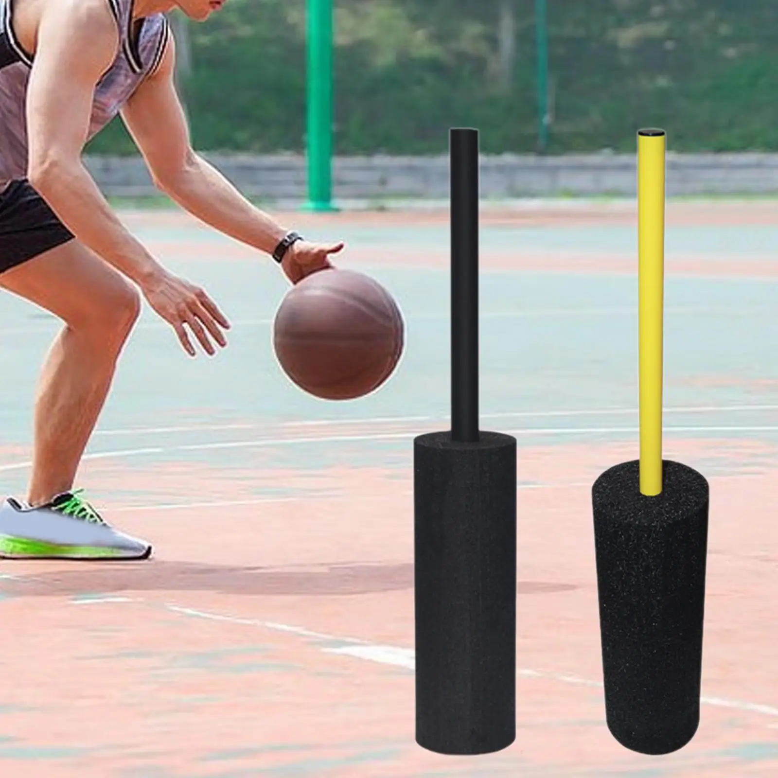 

Баскетбольные искусственные палочки, тренировочная портативная мягкая блокировочная палочка для бокса, ММА, баскетбола