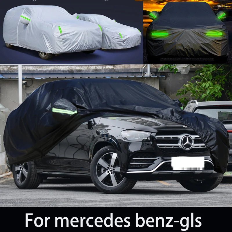 

For mercedes benz-gls auto anti snow, anti freezing, anti dust, anti peeling paint, and anti rainwater.car cover protection