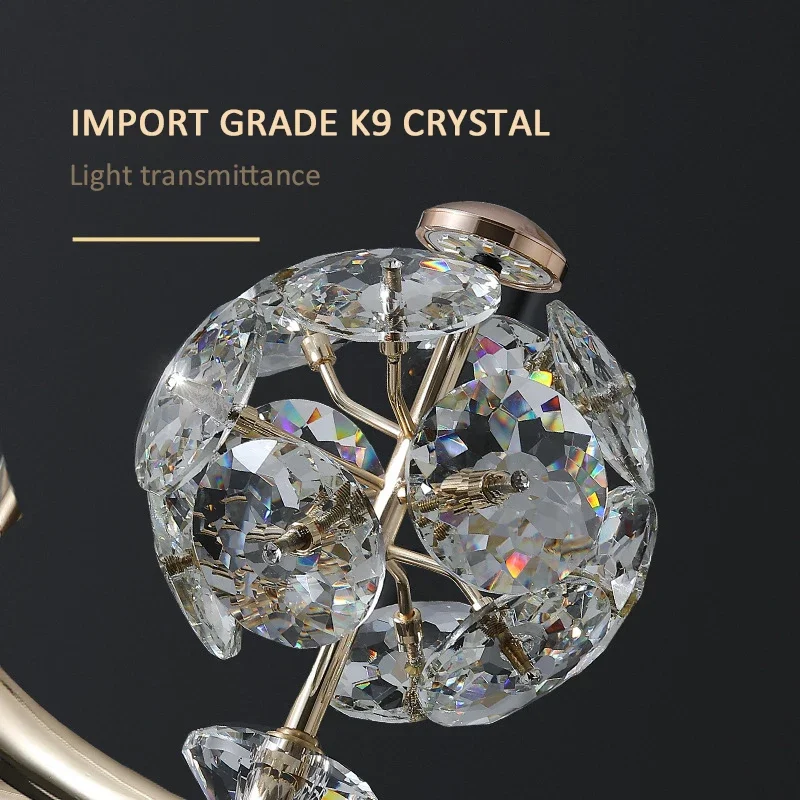 Рисунок 4 - Современные настольные лампы из хрустального стекла