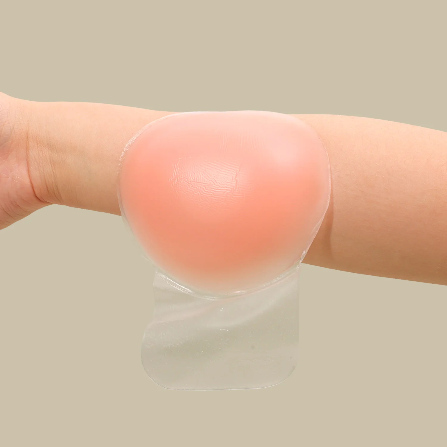 2/4pcs Women Lift Up Invisible Self-Adhesive Silicone Reusable Nipple Cover Chest Paste Push Up Party Dress Strapless Bras 5