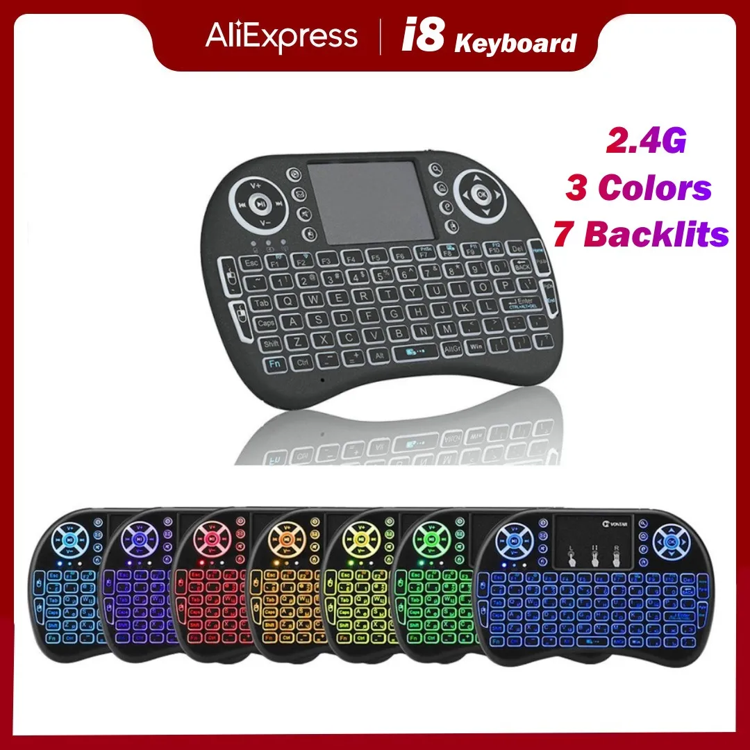 I8KeyboardWirelessMiniKeyboardforAndroidTVBoxGFlyingMouse