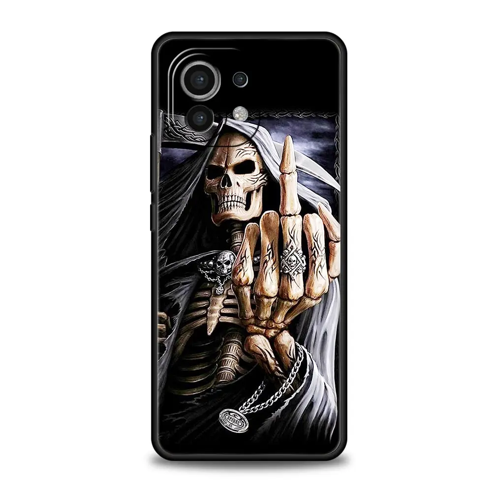Grim Reaper Skull Skeleton Phone Case Cover