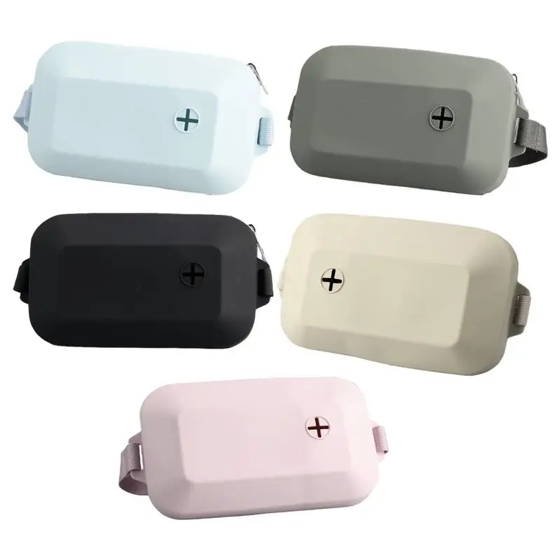 

Pet Portable Dog Training Waist Bag Silicone Dog Treat Pouch Pet Treat Pouch With Zipper Puppy Snack Pouch Pet training Supplies