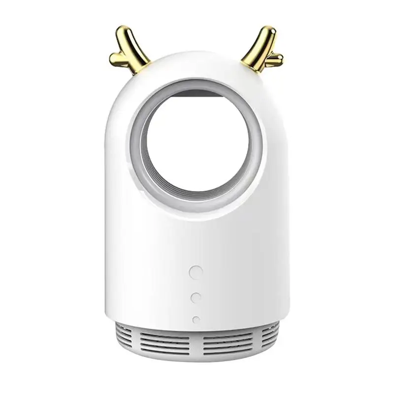 Fly Catcher Lamp Cartoon Fly Control Light Attractant Multifunzionale Silent Fly Catch Light Zapper Per Inalazione Ricaricabile