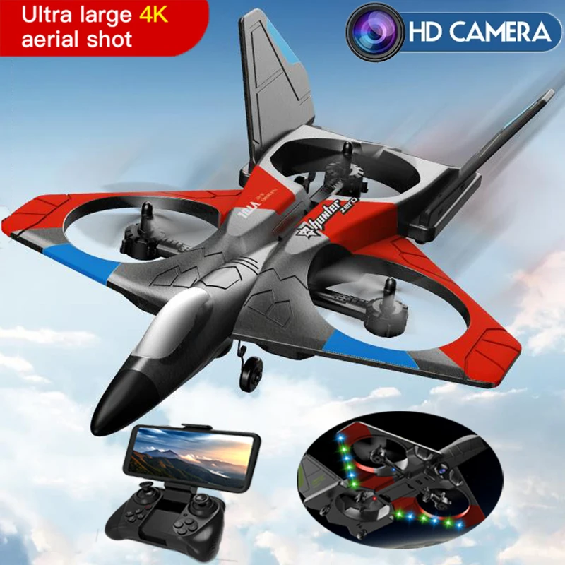 V17 RC Avião de Controle Remoto, 2.4G, Fighter Hobby Plane, Avião Planador,  Brinquedos De Espuma EPP, Presente Dos Miúdos - AliExpress