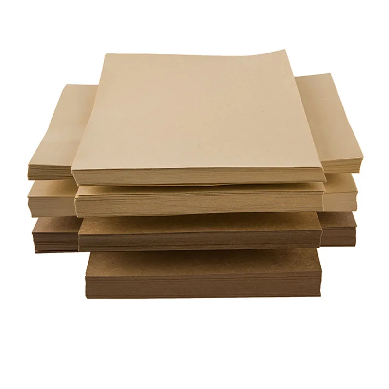 House Of Card & Paper Brown Kraft Card 280gsm A4 - Pack Of 50 Sheets, 100% Recycled Cardstock For Crafts