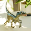 Simulated Raptor Model Dinosuar Figure Realistic Jurassic Dino World Model Toy Christday Birthday Gift For Boys Educational Toy 2
