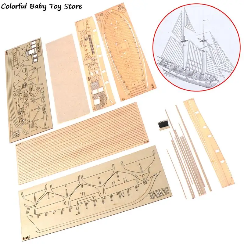 Wooden Ship Model Kit 2