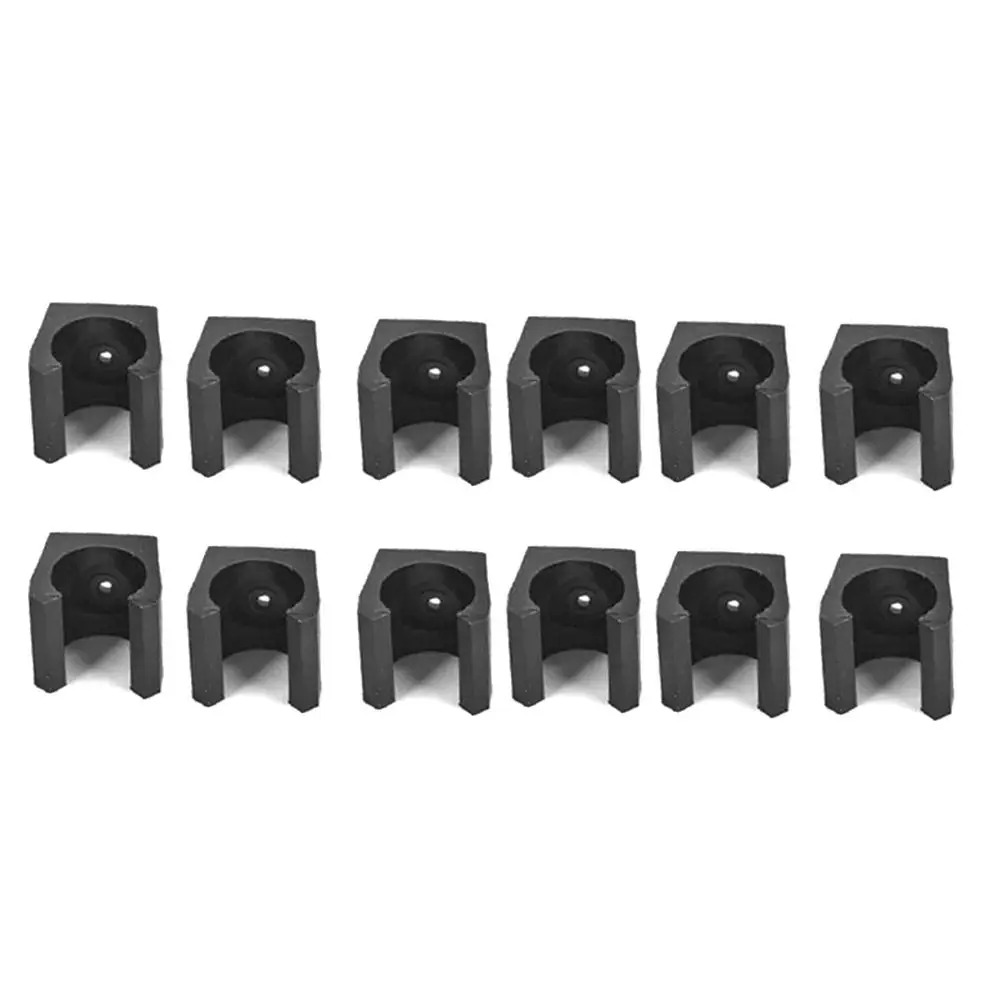 12Pcs Stange Clip Billard Queue Halter Wand Hängen Snooker Angelrute Halter Billard Angeln Zubehör S/M/L stick Halter – Detail 5