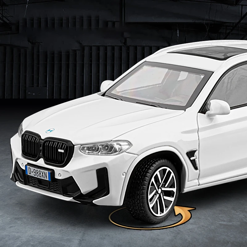 1:32 BMW X3M Diecast SUV Toy Car with Sound and Light Features