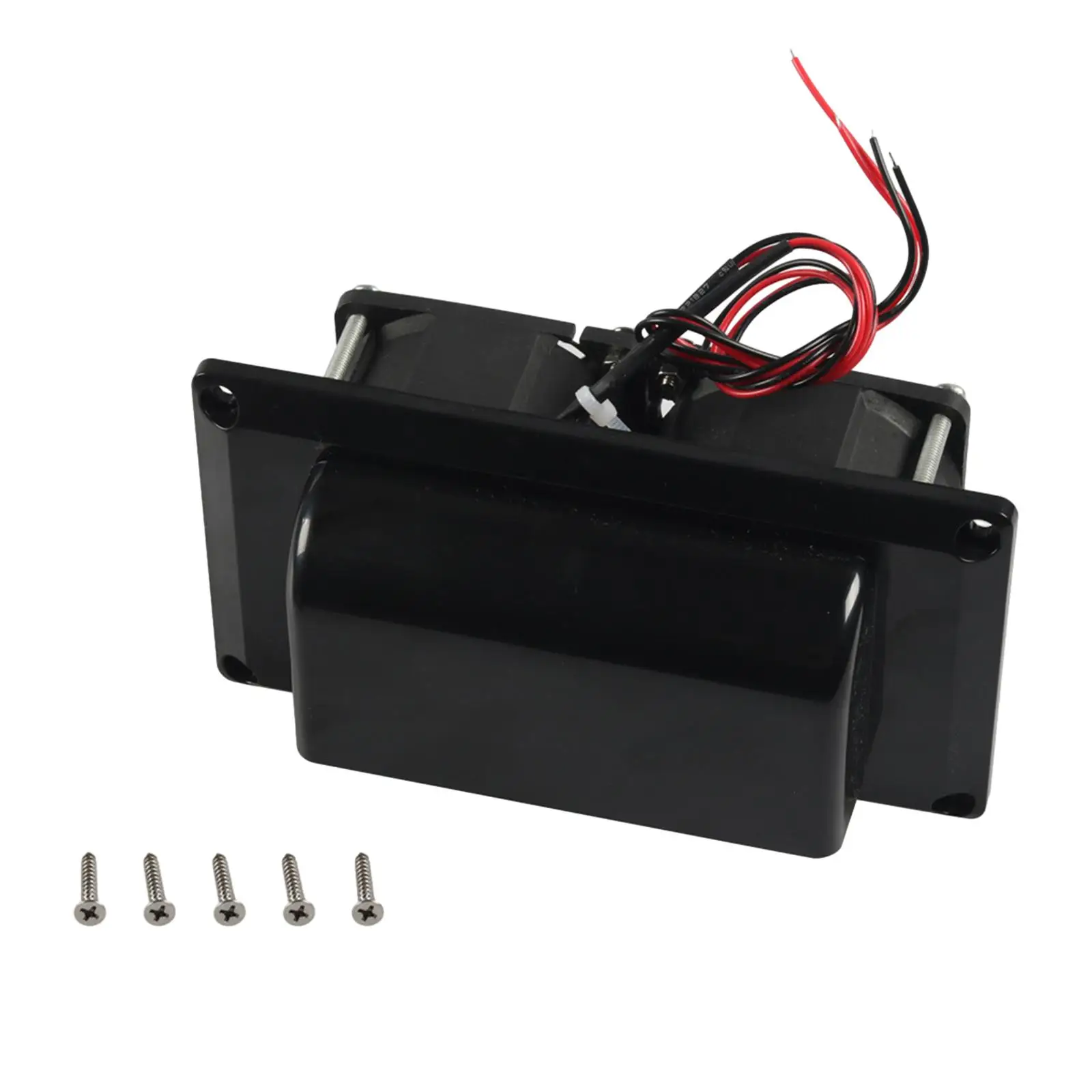 

RV 12V Side Air Vent Exhaust Fan Low Noise Easily Install Accessory 3x6x2.8inch for Trailer RV