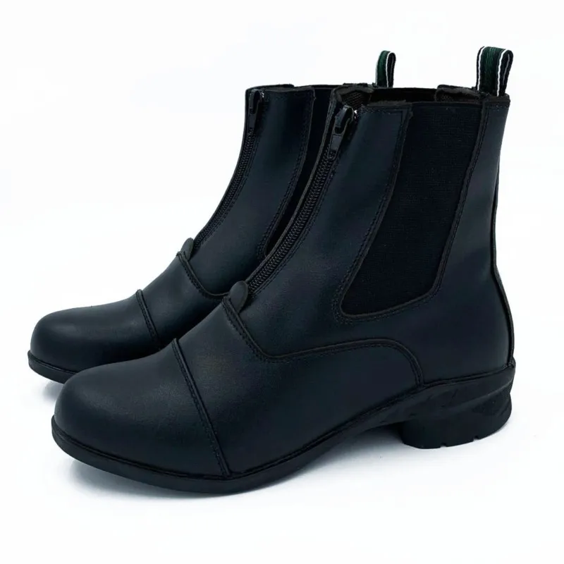 Professional Equestrian Breathable Soft Men's and Women's Cowhide Cowboy Boots Harness Knight Horse Riding Boots Equitacion