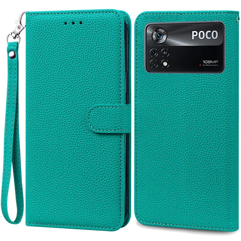 Elegant Leather Flip Wallet Cover - Premium Protection and Style