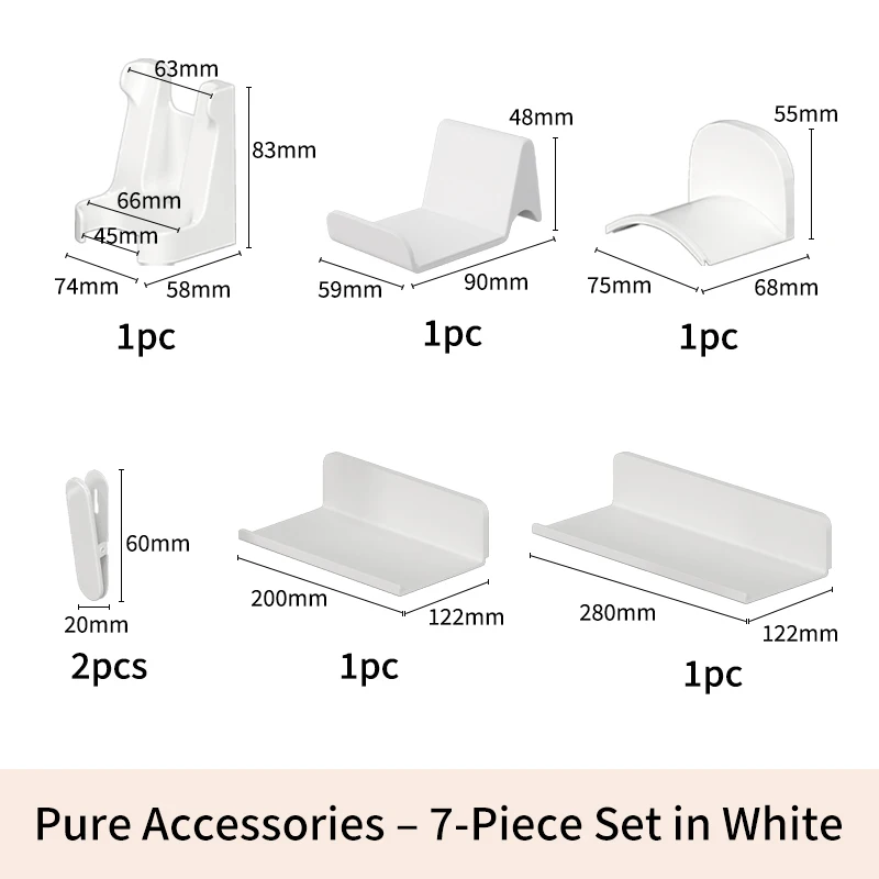 Versatile Desk Organizer - Freestanding or Clamp Design for Office Supplies, File Storage & Display Shelf