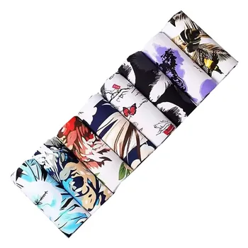 8 pz/set Biancheria Intima Degli Uomini Modale Mutandine Maschili Traspirante Uomo Sexy Boxer Shorts Stampa Mutande Pantaloncini U Convesso Pouch Uomini Mutandine 1