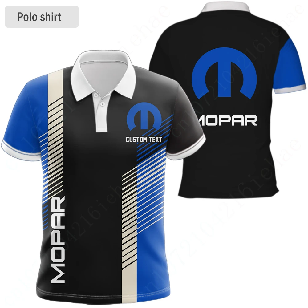

Футболка Mopar мужская повседневная, рубашка-поло и блузка в стиле аниме для гольфа, дышащий топ с коротким рукавом в стиле Харадзюку, унисекс