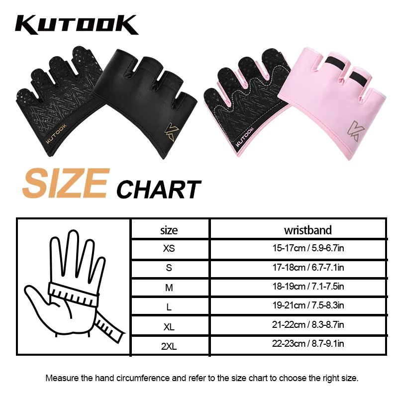 KUTOOK Weight Lifting Gloves for Women Palm Protection Gym Workout Training Fitness Gloves  Exercise Gloves for Weight Lifting 6