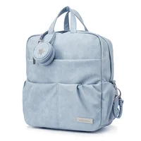 Soboba New Diaper Backpack for Newborn Baby Large Capacity Waterproof Diaper Bag with Pacifier Holder Stylish Diaper Bags 1