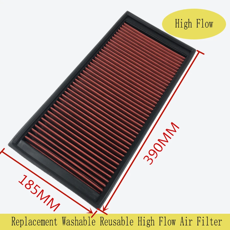 Car accsesories High Flow Air Filter Performance Fits For Audi Q7 3.0 3.6 4.2 6.0 V6 V8 V12 TT 3.2 Washable 1PCS Reusable