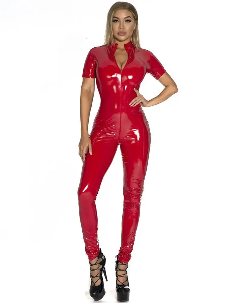 CutiePlusU Bodysuit voor heren, katoenen bodysuit met korte mouwen en knopen in het kruis, bodysuit voor volwassenen, zwart