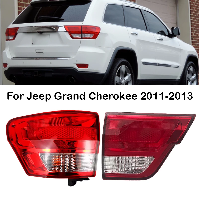 

Car Outside Inside Tail Light Rear Brake Lamp Taillight Tail Lamp For Jeep Grand Cherokee 2011 2012 2013 55079414AF 55079420AD