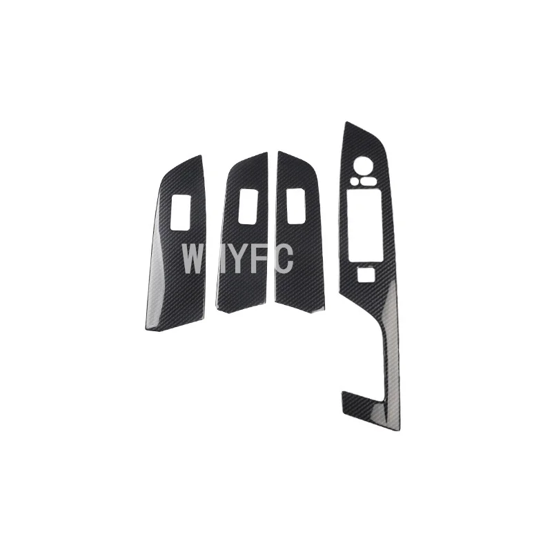 Left hand drive Interior Door Handle Holder Window Lift Button Switch Decoration Panel Cover Trim For Mazda 6 2009 2010-2013