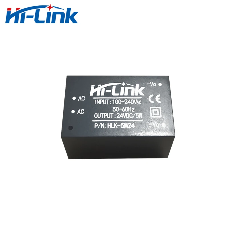 20pcs/lot Hi-Link New 5W AC DC 220V to 12V/5V/3.3V/9V/24V Step Down Power Supply Module HLK-5M05 5M03 5M12 5M09 5M24 4