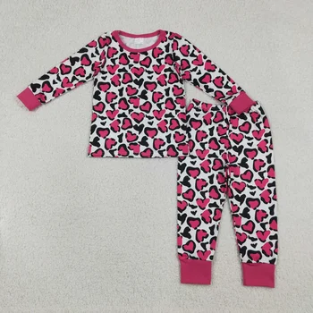 Kids Valentine Pajama Set 1