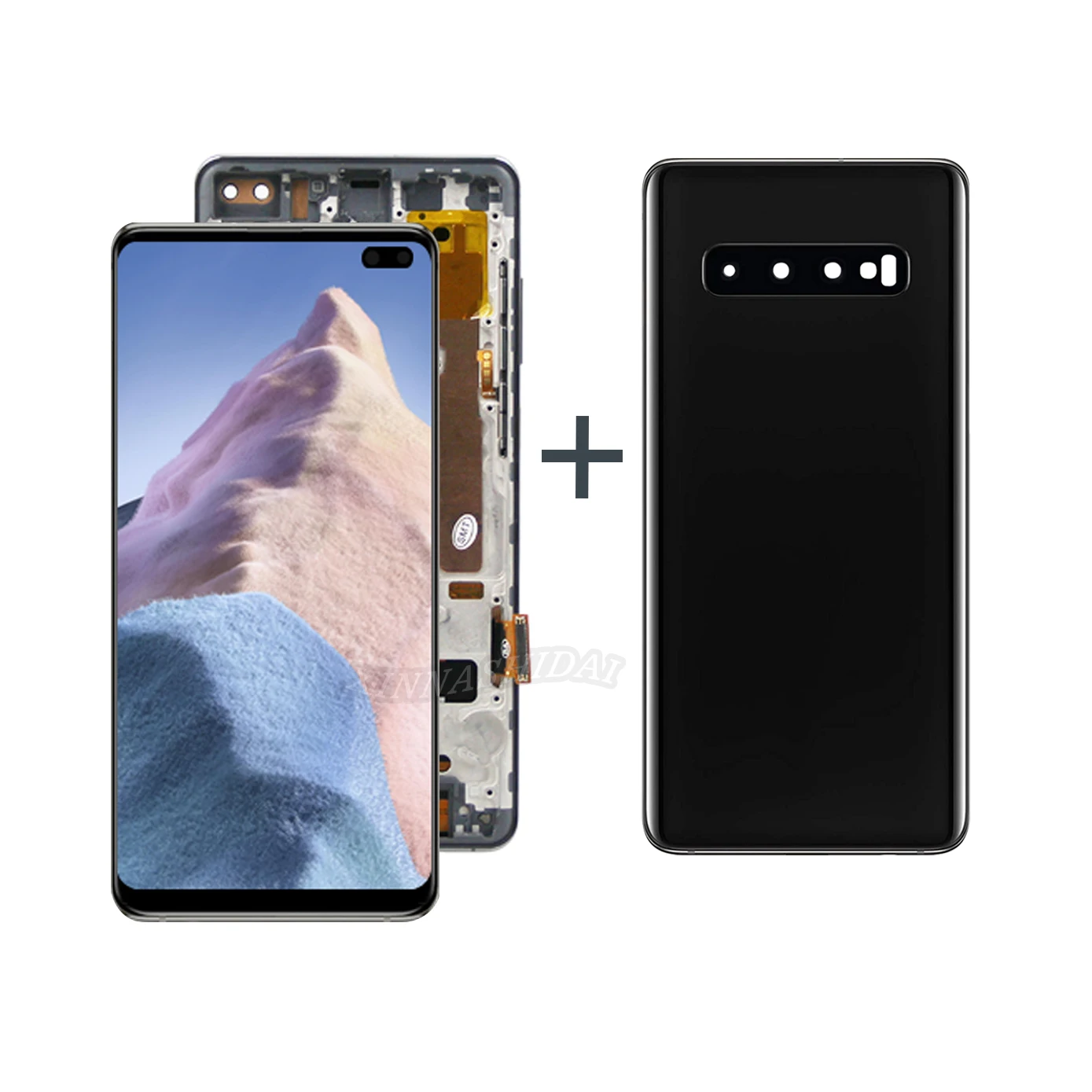 LCD ÷ ġ ũ Ÿ  ǰ,   TFT S10 +, Ｚ  S10 ÷ SM-G9750 G975F