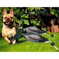 Mimics Dead Duck Bumper Toy For Training Puppies Or Hunting Dogs Teaches Mallard Waterfowl Game Retrieval