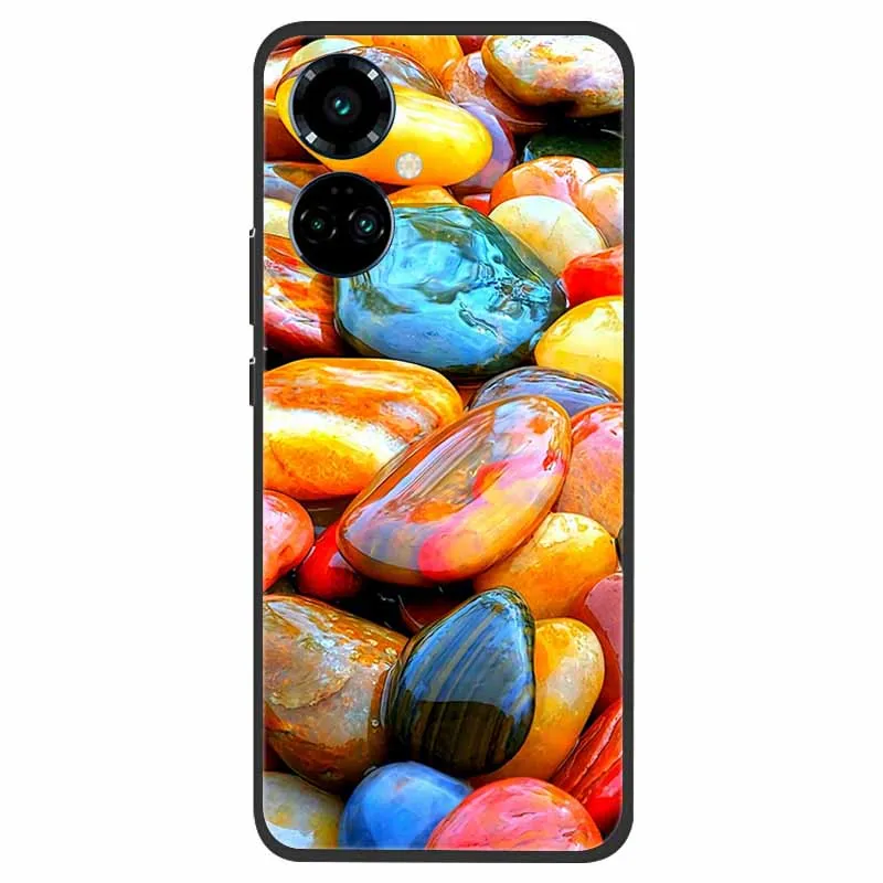 Tecno Camon 19 Shockproof Soft Silicone TPU Back Cover - Cute Design