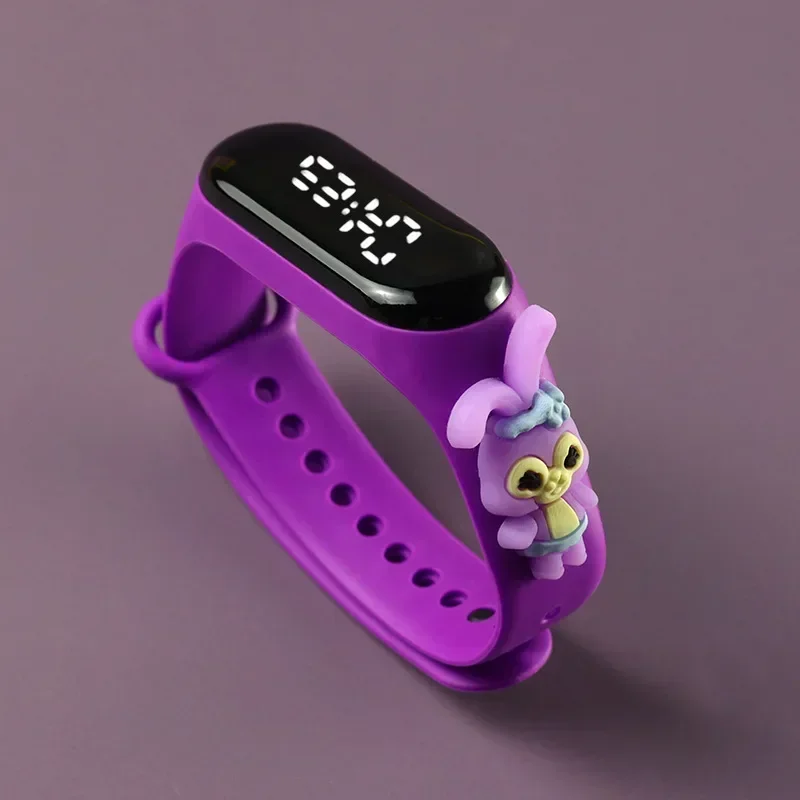 thumbnail image 1 of Reloj digital para niños Spider-Man, película Spiderman, Disney Stitch, reloj para niños, deportivo, táctil, electrónico, LED, resistente al agua, regalo, 1 of 5