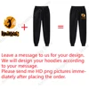 New Custom Your Logo Trousers Men Women Diy Text Couple Sports Pants Fashion Print Casual Jogging Pants Fleece Solid Color S-4Xl 2