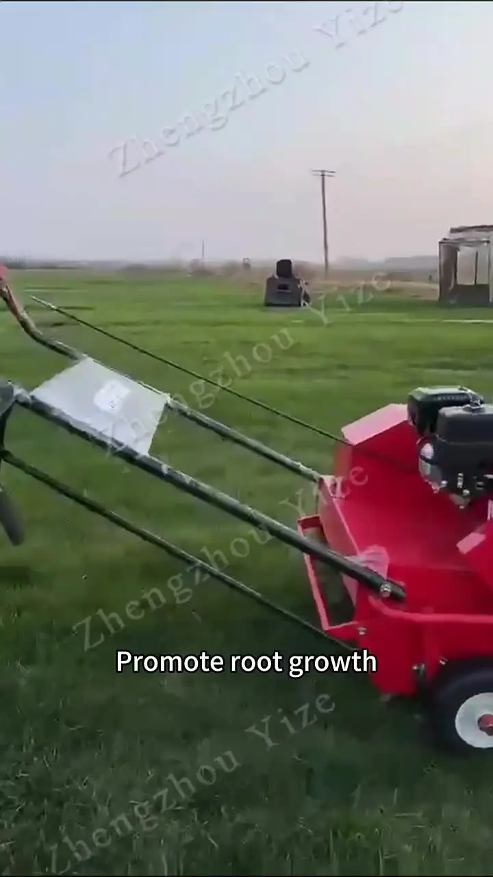 Бензиновый двигатель буровой аэратор для бурения дыропробивной станок газона