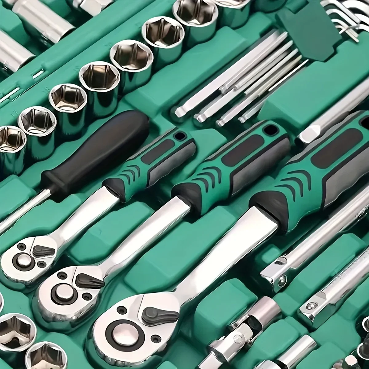 High-Torque Ratchet Wrench Detail