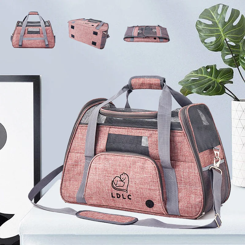 LDLC Breathable cat and dog portable tote bag, outdoor travel pet portable backpack, pet travel supplies