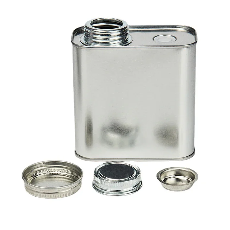 Tinplate Coffee Bean Storage Tank Powder Sealed One-way Valve Exhaust Portable Glass Container