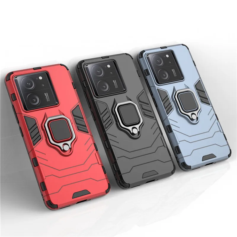 Per Xiaomi 13 T Pro 5G Custodia Xiaomi 13 T 13 T Pro Cover 6.67 Pollici Antiurto Armatura Rigida Supporto Per Pc Paraurti In Silicone Per Xiaomi 13 T 
