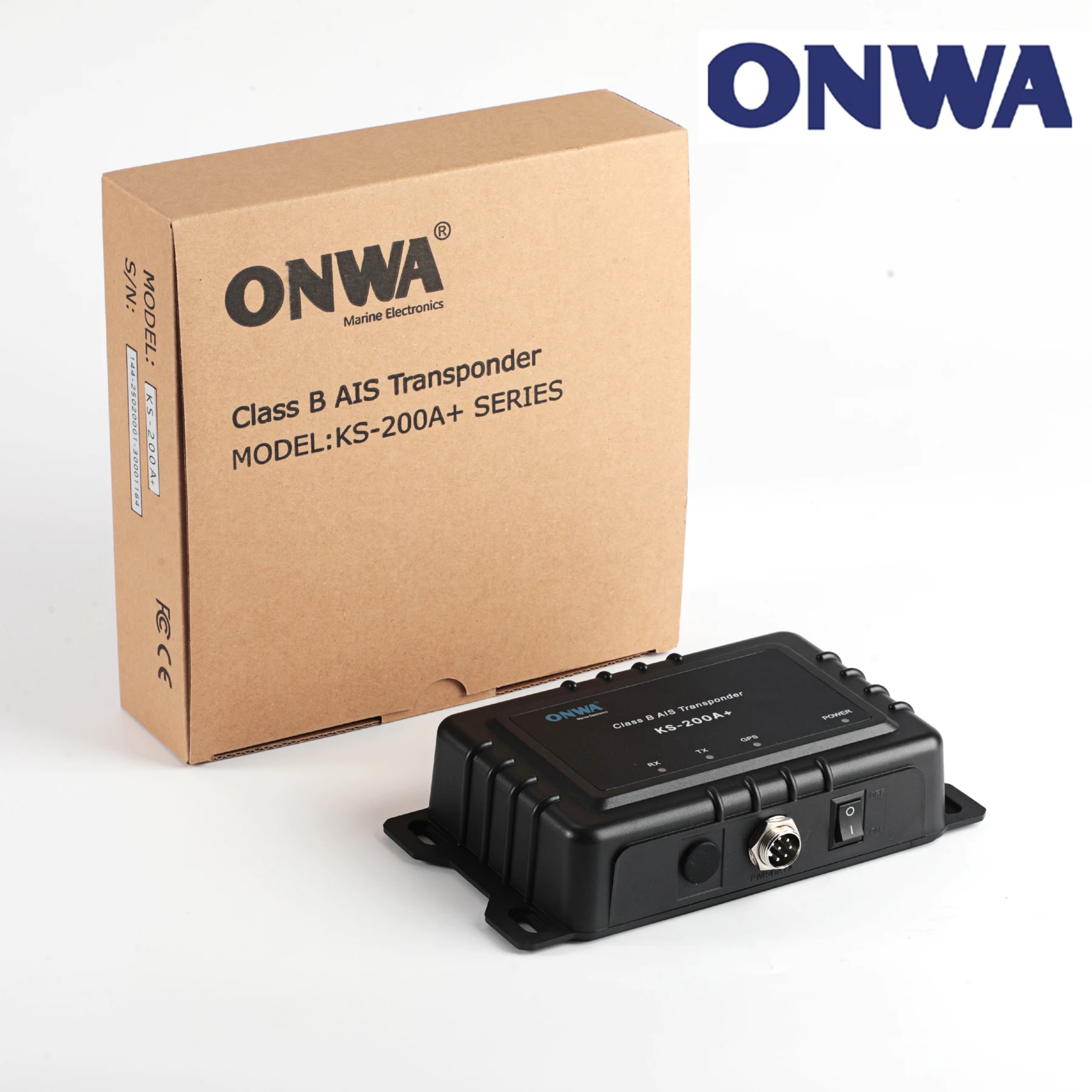 Marine ais transceiver KS-200A+ ONWA KS-200A+ nmea2000 AIS Transponder Marine AIS 5 watts Class B+ Transponder Support nmea2000 with wifi