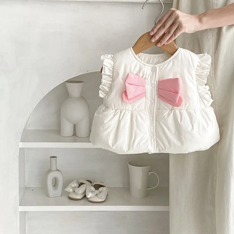 Autumn Baby Vest Infant Fleece Lining Coat