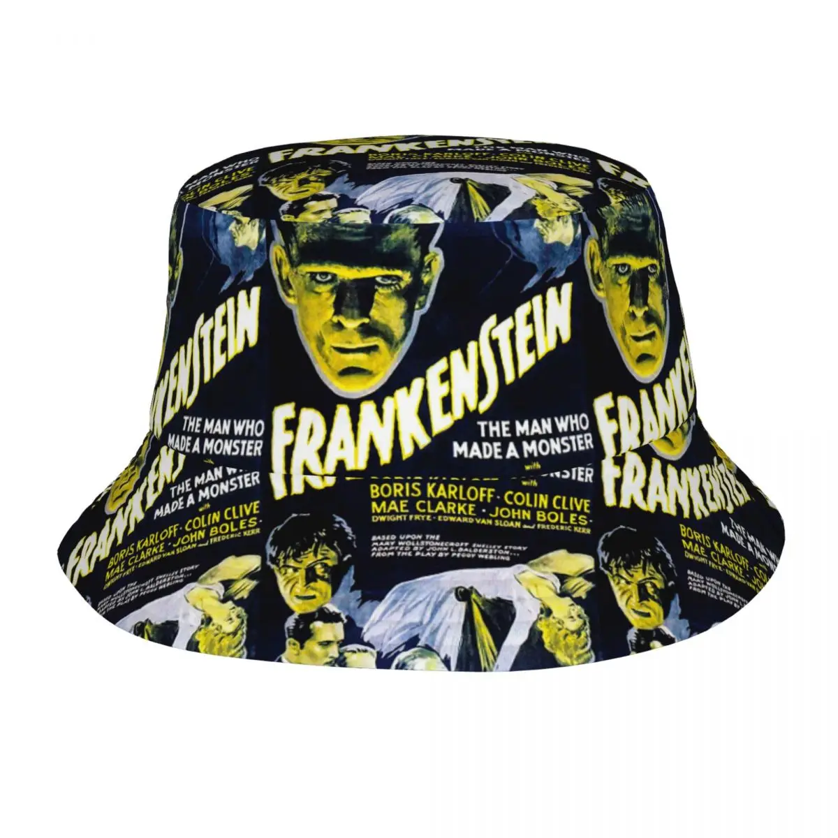 Street Franjesi Classic Horror Movie Bob Hat Unisex Leggero Outdoor Ghoulish Fishing Hatwear Summer Beach