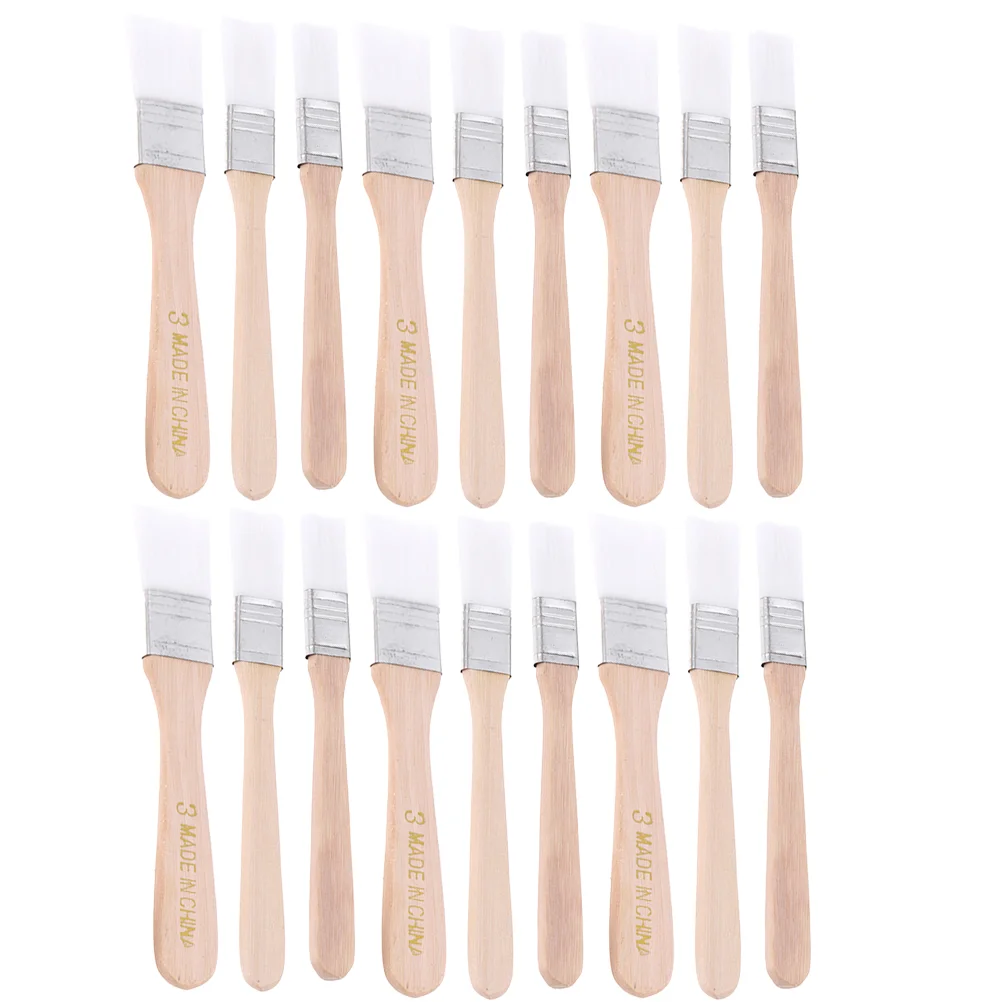 

18PCS Nylon Painting Barbecue Chip Brushes for Paint Touchups Painters BBQ