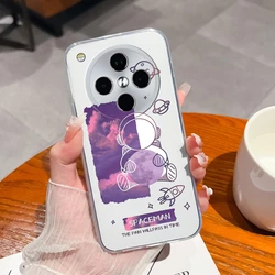Enhanced Clear Fantasy Case - Lightweight Soft TPU Back Cover with Anti-Drop Protection for Oppo Find X8 (U271)