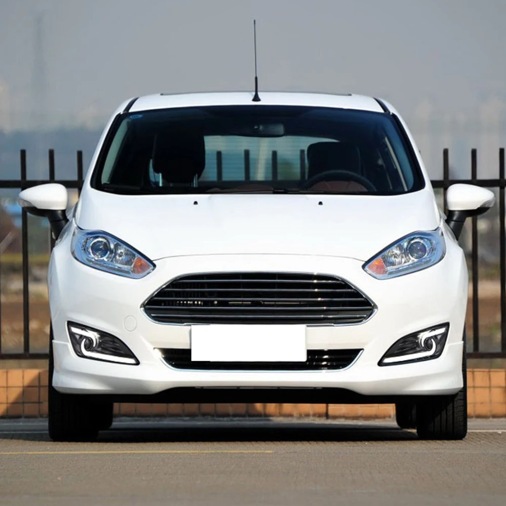 Auto Lampeggiante 2 pezzi Per ford fiesta 2013 2014 2015 2016 LED DRL Luce di marcia diurna Luce diurna Segnale impermeabile Luce per lo styling - Image 3