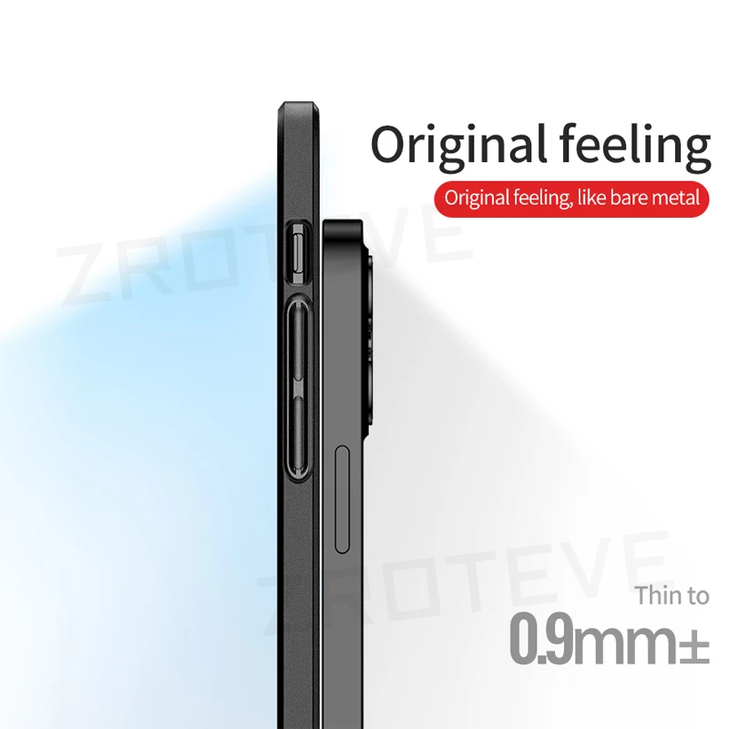 ZROTEVE Luxury Slim Frosted Hard PC Phone Case